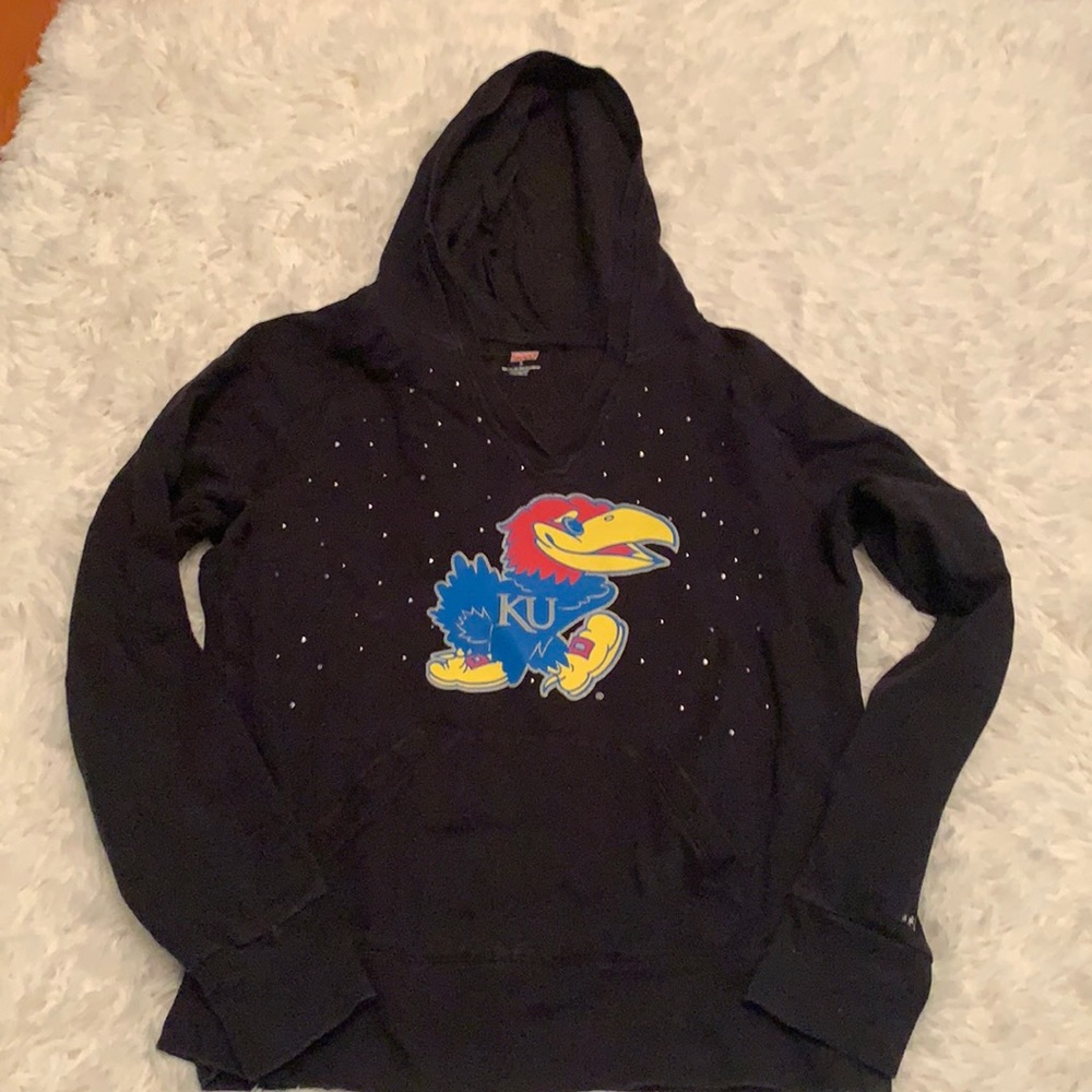 Soffe Kansas University hoodie size L